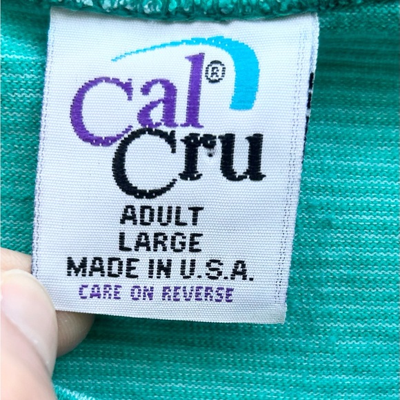 Vintage Cocoa Beach, FL T Shirt Cal Cru M.B.S. Love Unlimited Large Nautical USA - Picture 5 of 6